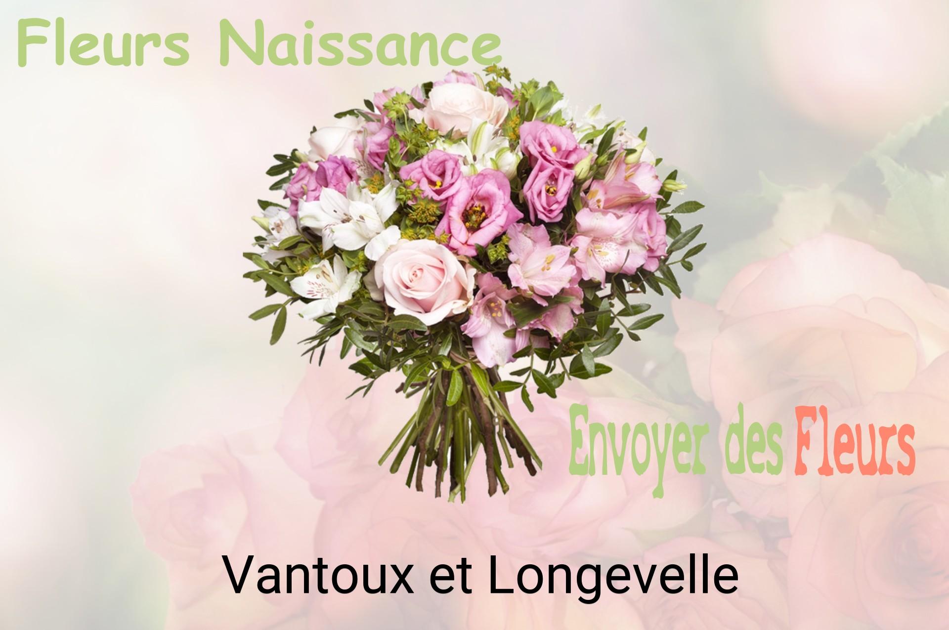 Bouquet de fleurs de naissance livré à Vantoux-et-Longevelle